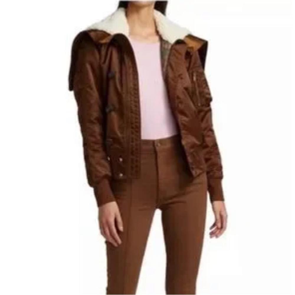NEW Mother The Hoodie Puffer Bomber Jacket